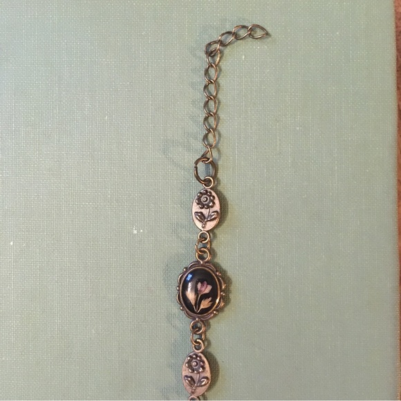 Handmade Pressed Flower Bracelet - Picture 6 of 7